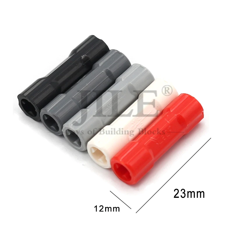 10pcs Moc Technology Axle Connector 3L 26287 DIY Educational Building Bricks Blocks Compatible with Assembles Science Toys