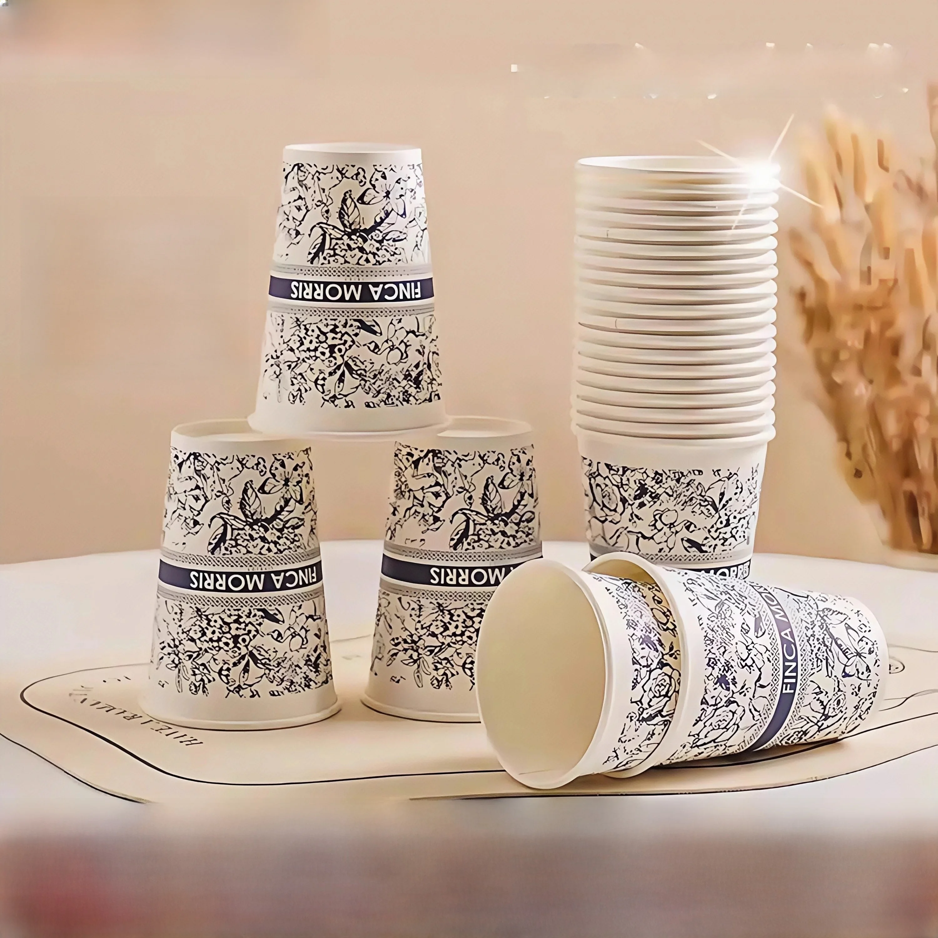 new-thickened-floral-disposable-paper-cups-large-size-heat-resistant-coffee-food-grade-water-cups-for-home-use