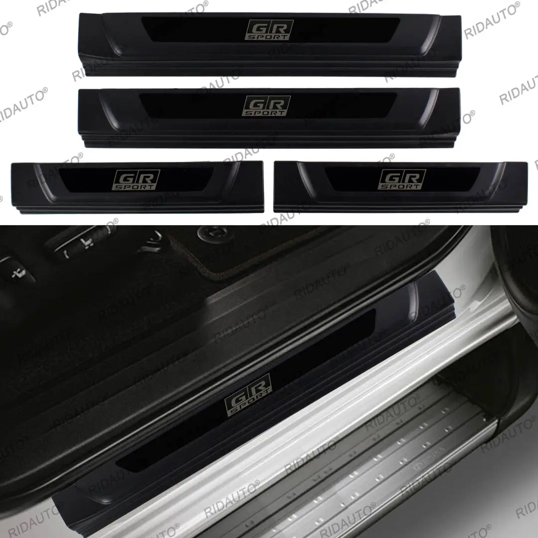 

Для TOYOTA Hilux 2015 2019 2025 педаль порога Добро пожаловать накладка на порог Защитная накладка на порог накладка на порог педали