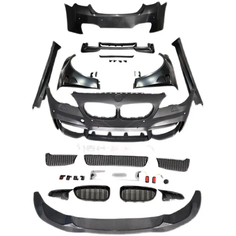 

Car Bumpers for 5 Series F10 F18 Upgrade M5 520 525 530L Body Kit Front Bumper Rear Bumper Side Skirts Fender 2011-2017