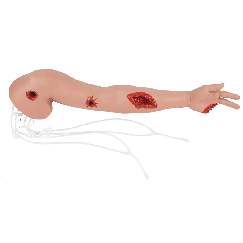 Tourniquet Wound Packing Trainer Arm Simulator For Hemorrhage Control With Silicone Material