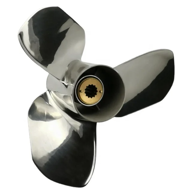 

Boat Prop 25-70HP 12X14 MARINE PROPELLER For MERCURY STAINLESS STEEL Boat OUTBOARD PROPELLER