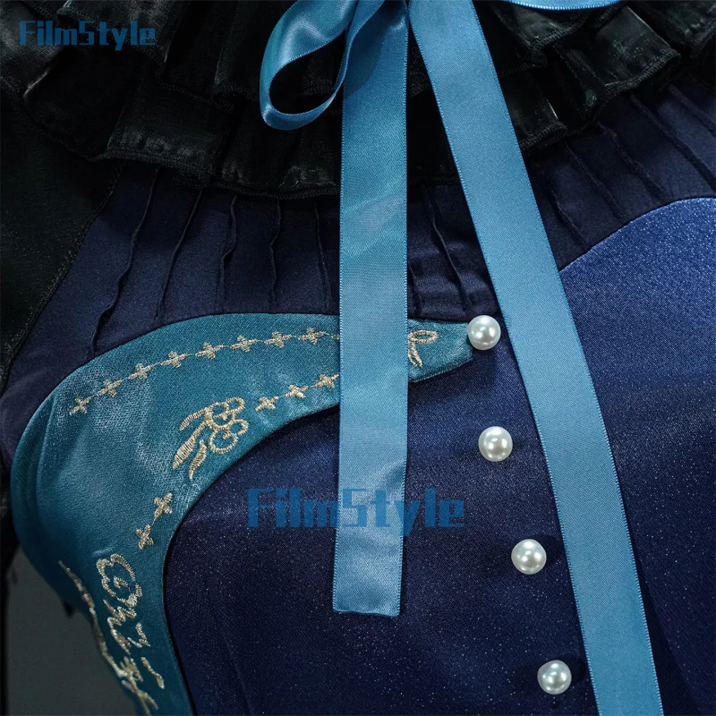 Vertin Cosplay Costume Game Reverse:1999 Uniform Halloween Carnival Party Christmas Play Role Clothes Clothing for Women Men