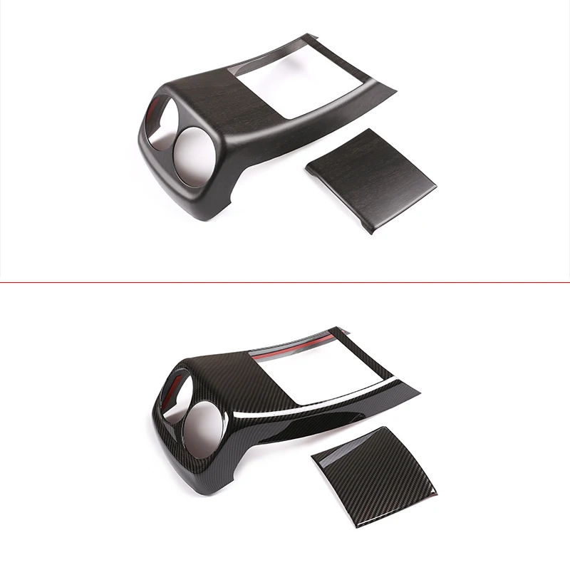 For Mercedes Benz A CLA Class W177 C118 A200 A220 CLA200 Rear Armrest Box Air Outlet Trim Cover Stickers Accessories Car Styling
