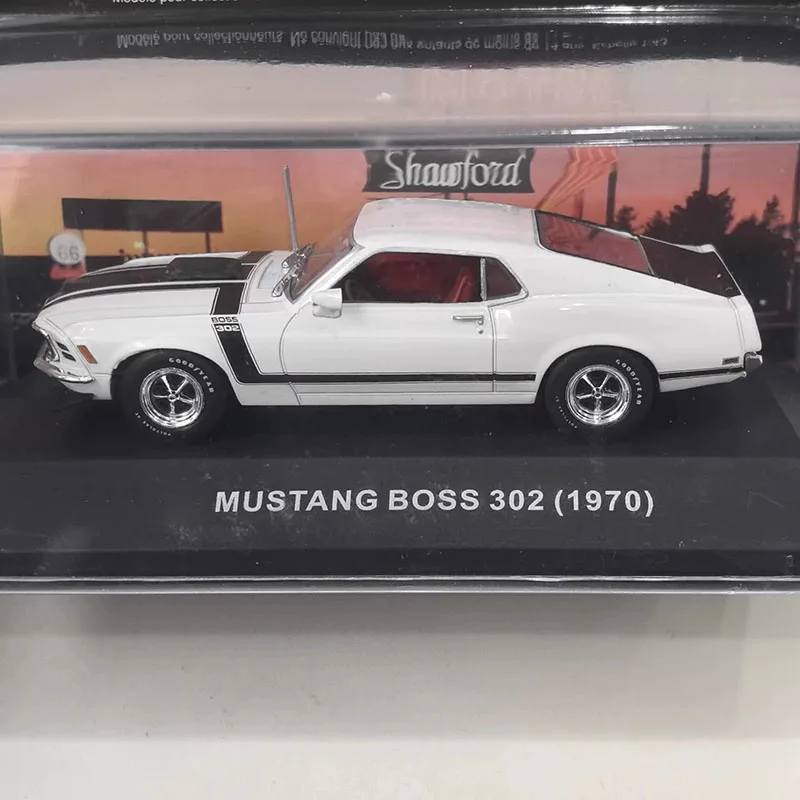 

IXO 1/43 Mustang Boss 302 1970 Alloy Car Model Static Collection Decorated Holiday Gifts Toys Souvenir Gift