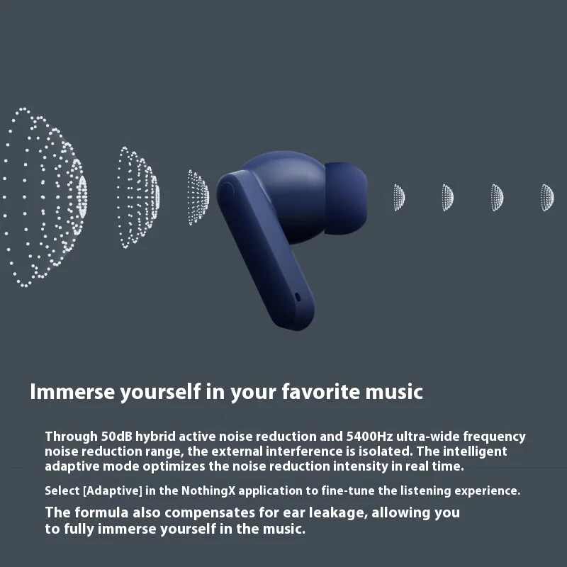 NOTHING CMF by Nothing Buds 2 Plus Wireless ANC In-Ear Earphone Long Battery Life Hi-Res Fast Charge Low Delay Bluetooth Earbuds