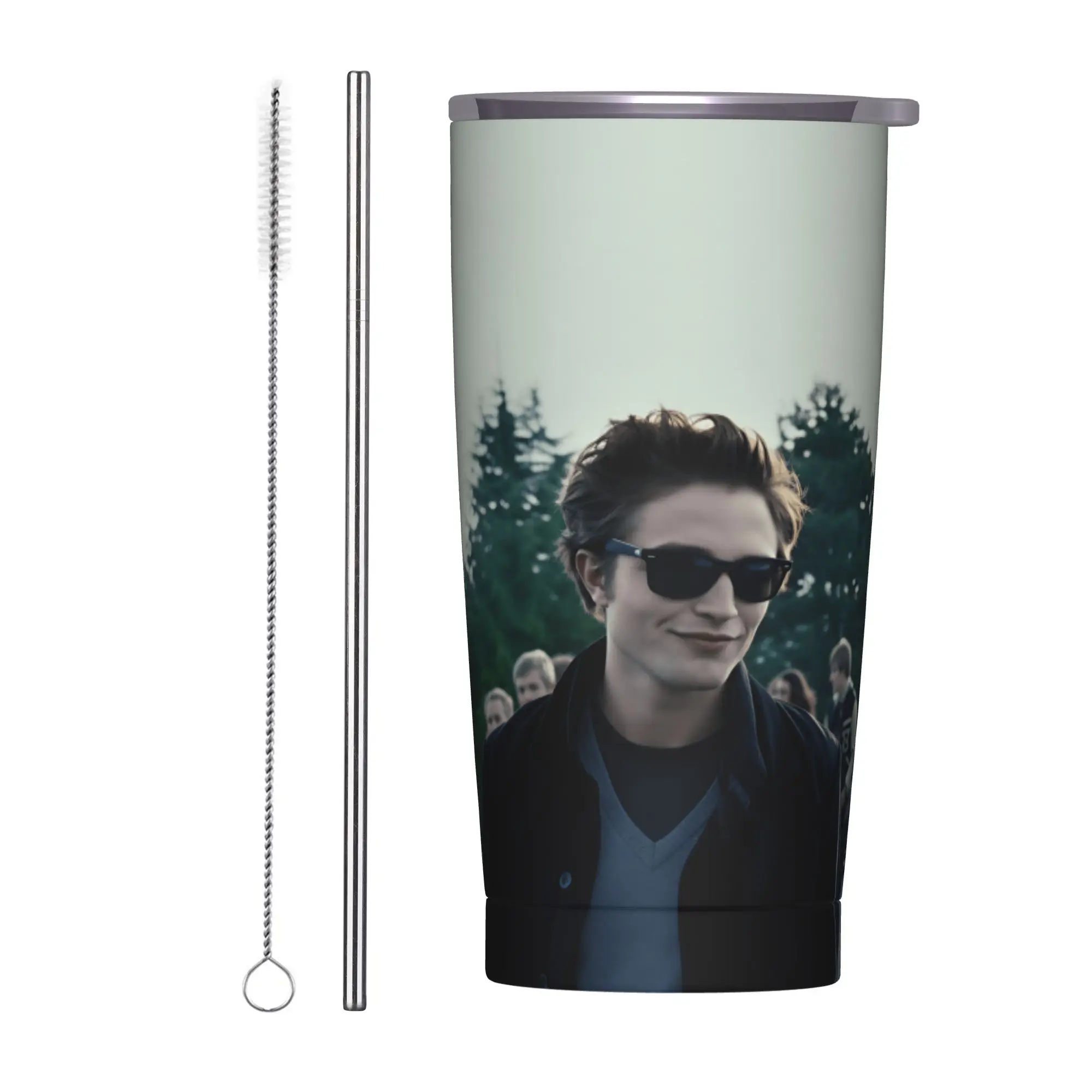 Stainless Steel Tumbler Edward Cullen Coffee Mug  Heat Preservation Cold and Hot Travel Car Mugs,