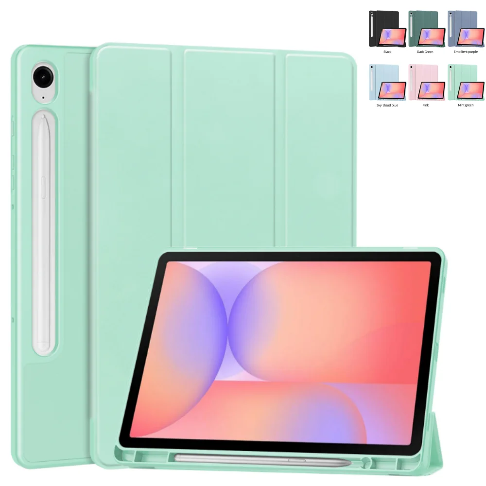 

Чехол для Samsung Galaxy Tab S10 Lite 10,9 дюймов 2025 SM-X400 X406B S9FE S10FE 11 S9 X710 X510 X516 X520 X526B Cover со слотом для ручки