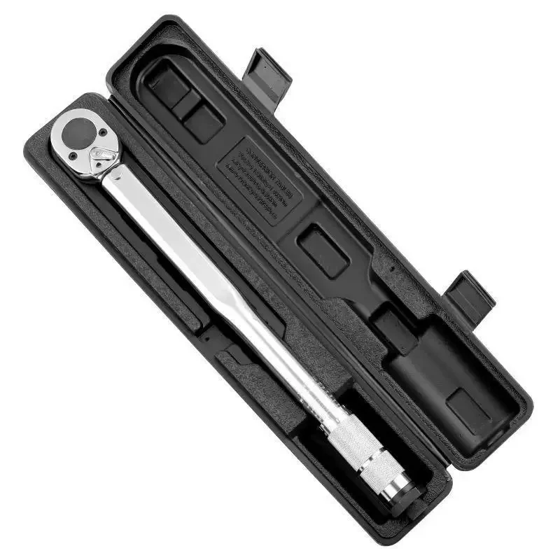 

A set of adjustable torque wrench, 1/2 inch drive ratchet, suitable for car repair