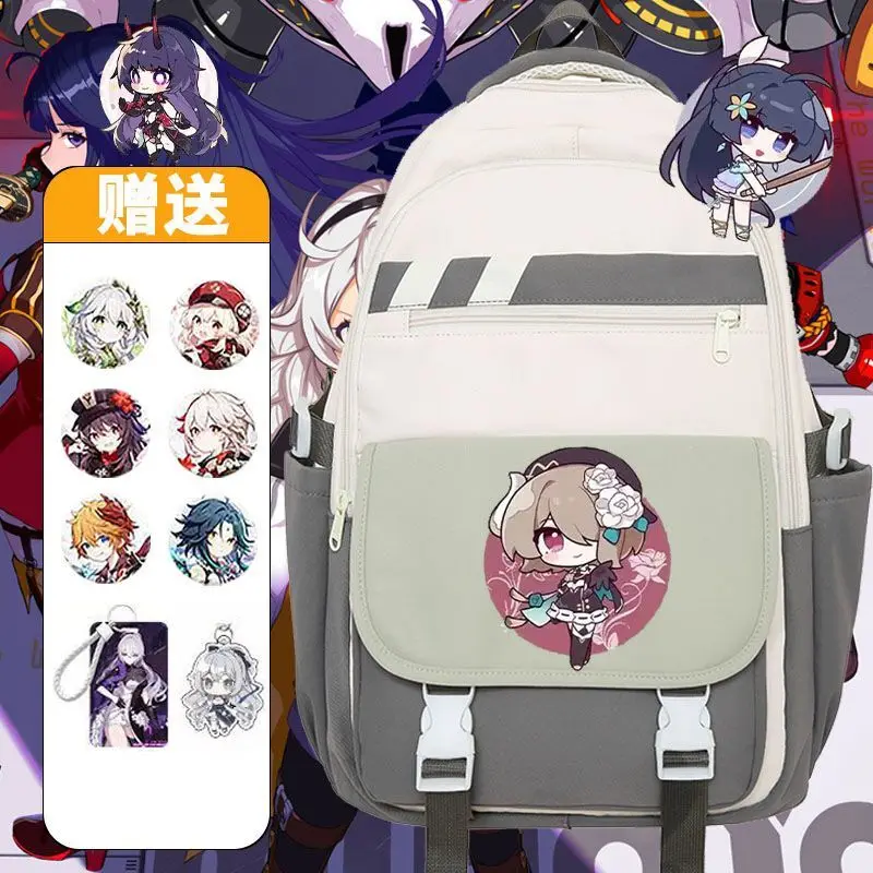 Tian Guan Blessing Large Capacity Peripheral Xie Lian Huacheng Junior High Middle Elementary School Students Backpack Ani