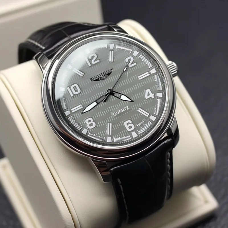 2025 nova marca de topo homem relógio de pulso luxo negócios à prova dwaterproof água relógio para homem relógio de quartzo relógios masculinos de couro reloj bonito