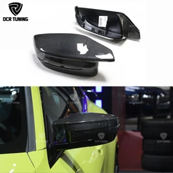 Coque de rétroviseur latéral de remplacement en fibre de carbone véritable pour BMW, M3, G87, M3, G80, G82, compétition, ajouter un style, LHD, RHD, 2021 +, nouveau