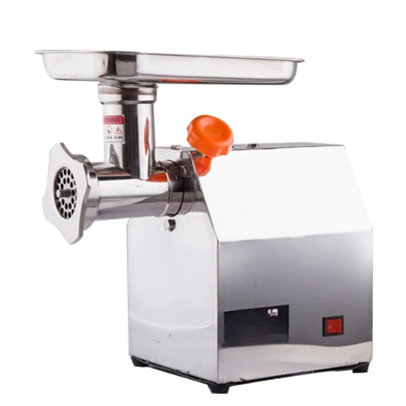 Commercial meat grinder, desktop electric meat cutter, stainless steel minced chicken rack, multi-function meat mixer,