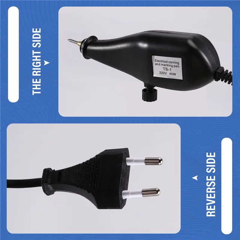 KYCOR-Dolphin Small Electric Multifunctional Engraving Machine EU Plug With Engraver Pen