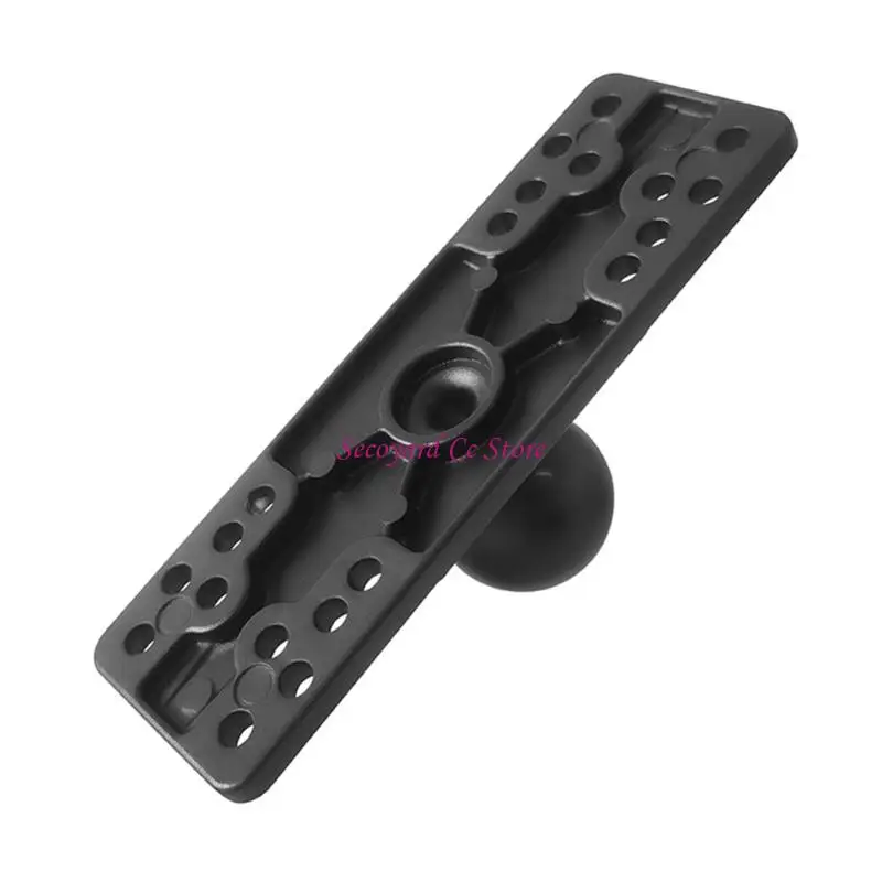 n3uc-ヘビーデューティアルミボート魚群探知機ホルダー-38-ミリメートルボールヘッド釣りエレクトロニクス用