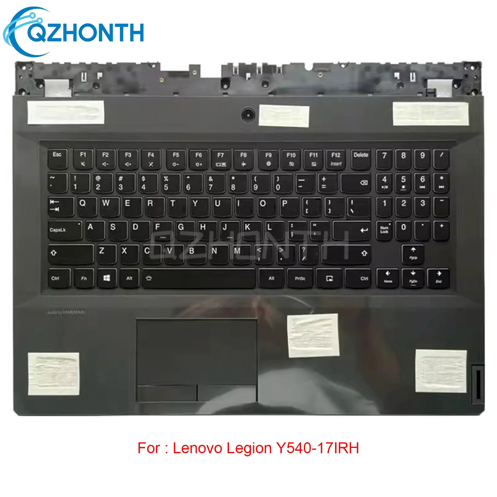 

New Palmrest with Backlit Keyboard Touchpad For Lenovo Legion Y540-17IRH (Black) 5CB0U42955 17.3"