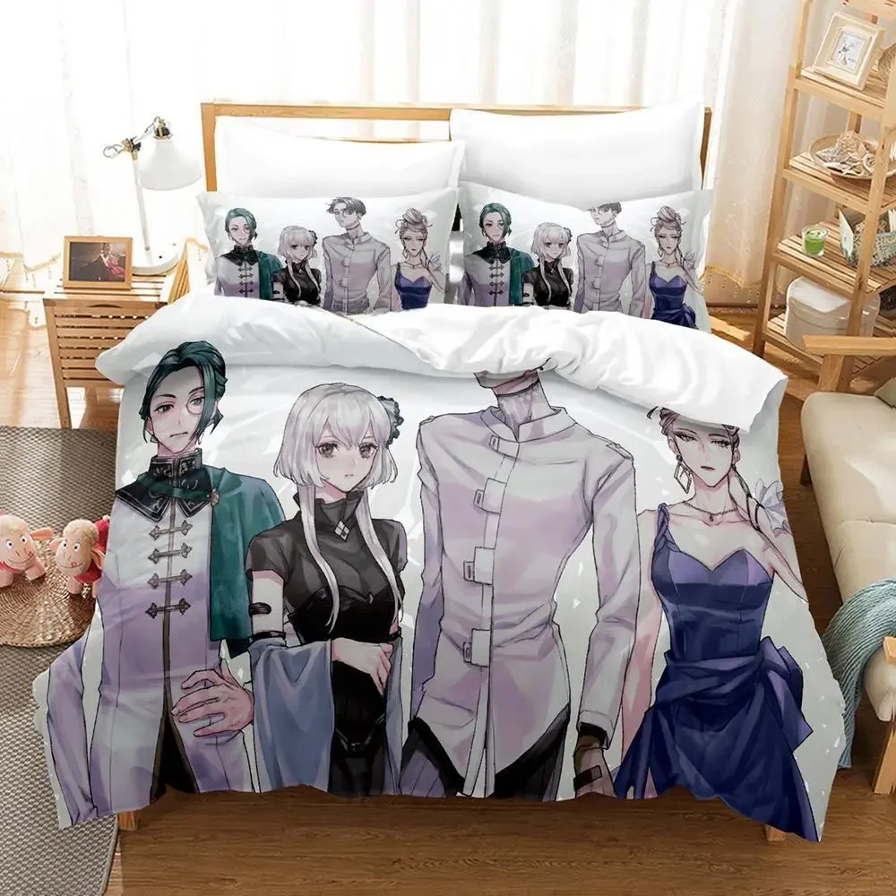 

Комплект постельного белья Game Jack Jeanne Single Twin Full Queen King Size, комплект постельного белья для взрослых и детей, комплекты пододеяльников для спальни, комплект простыней в стиле аниме