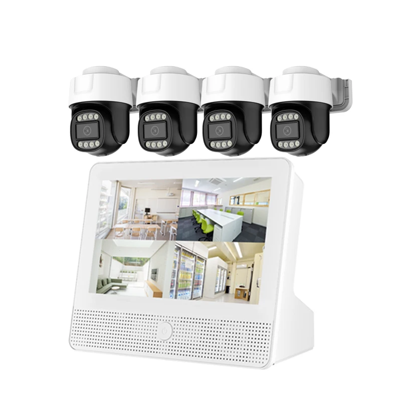 Display NVR Kit Security IP Camera System Support Audio and Screen 2MP 4MP 5MP 8MP