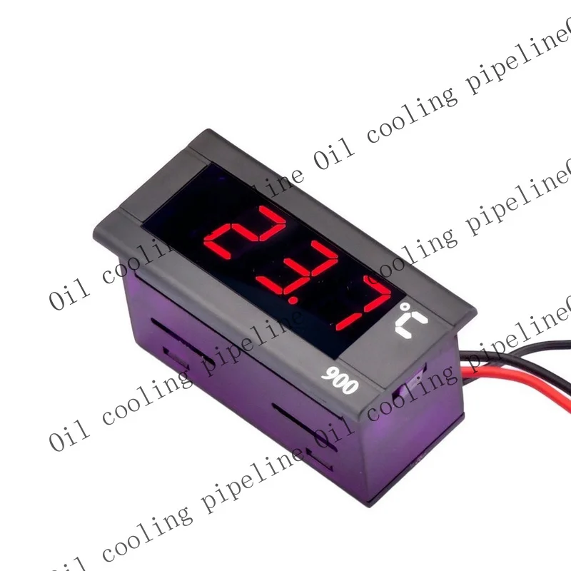A+ Panel-Mounted Temperature Display with Built-in NTC10K3435 Sensor 64X35mm
