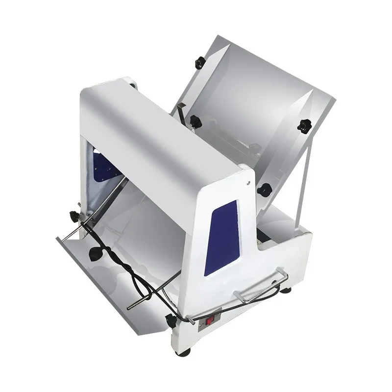 Commercial Bread Slicer Automatic Square Loaf Toast Cutting Machine Stainless Steel Electric Bakery Equipment High Efficiency