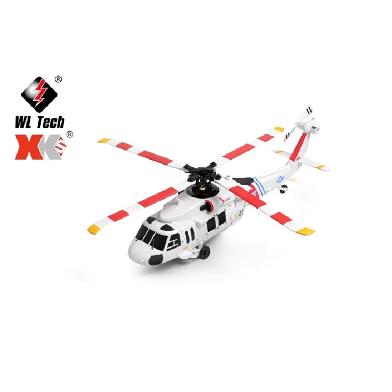 

K270 Black UH60L Brushless 4CH RC Helicopter with Optical Flow Altitude Hold 6 Axis Gyro Flybarless Design The best gift