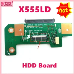 X555LD HDD BOARD REV 3.1 For Asus X555L X555LA X555LJ X555LN X555LF X555LP R556L VM590L Y583LD Y583L HDD Hard Drive Board