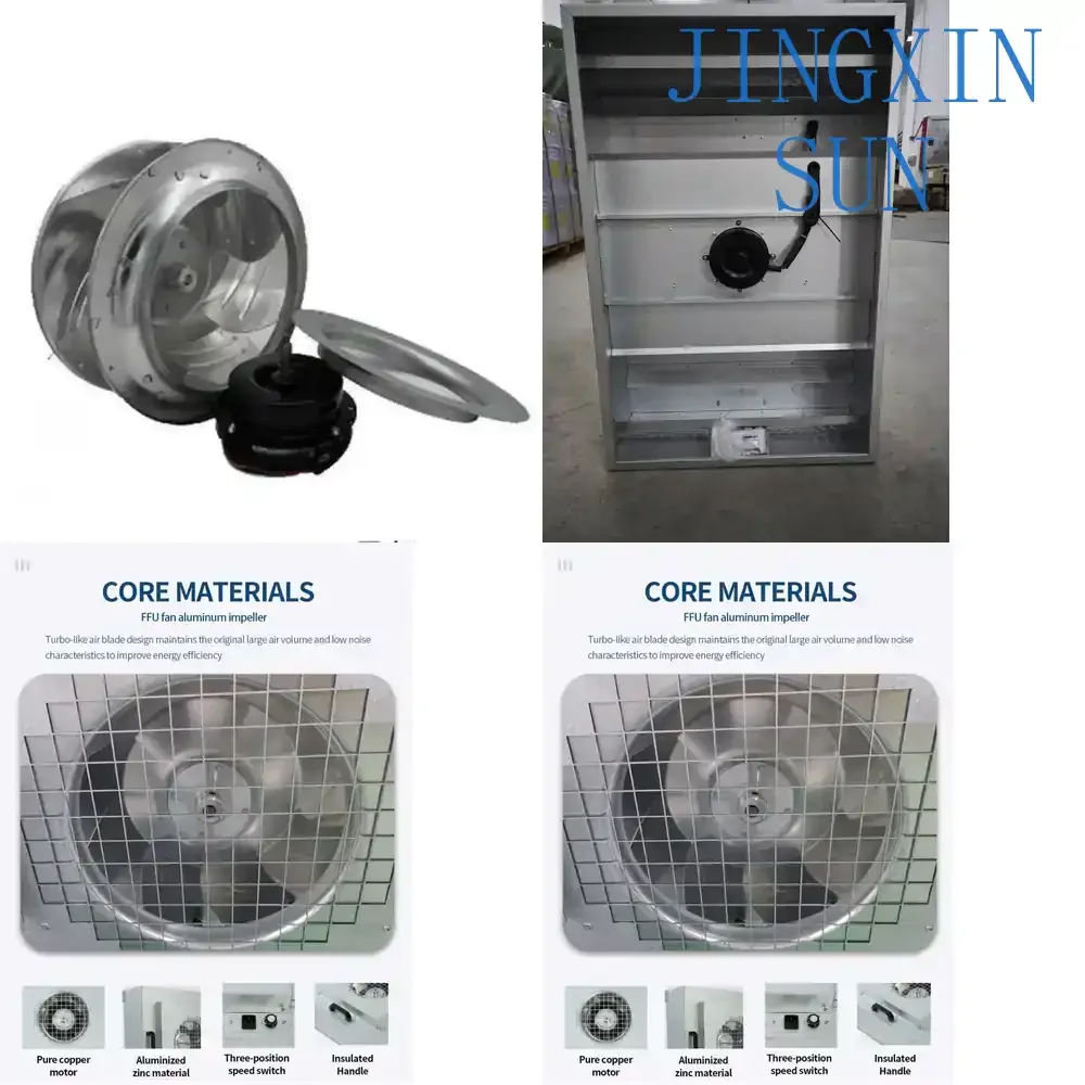 Wholesale Laminar Flow Hood for 220V 50Hz with 99.99% HEPA Filter FFU Blower Fan for Restaurant Home Use Manufacturing Plant