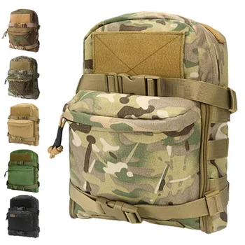 Outdoor Tactical Vest 1000D Nylon Bag Lightweight Waterproof Backpack MOLLE Accessory Bag Sports Backpack for Camping Hunting