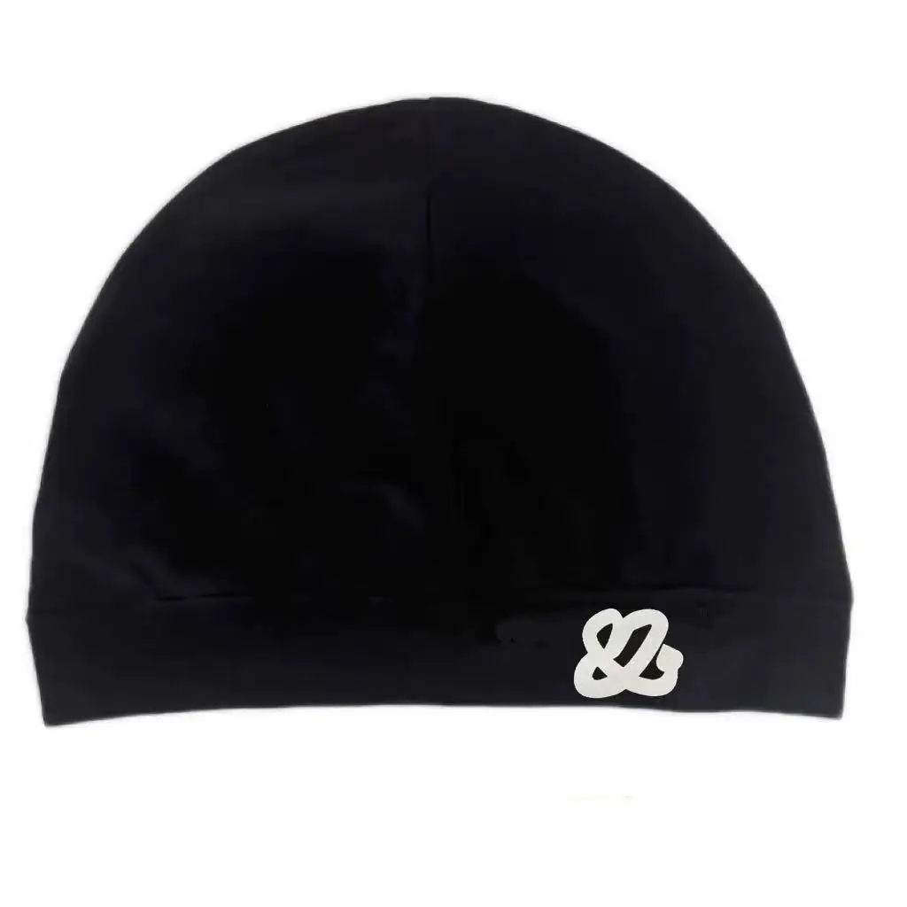 New printed skull hat for men's outdoor leisure running, nylon high elasticity autumn and winter warm pullover hat