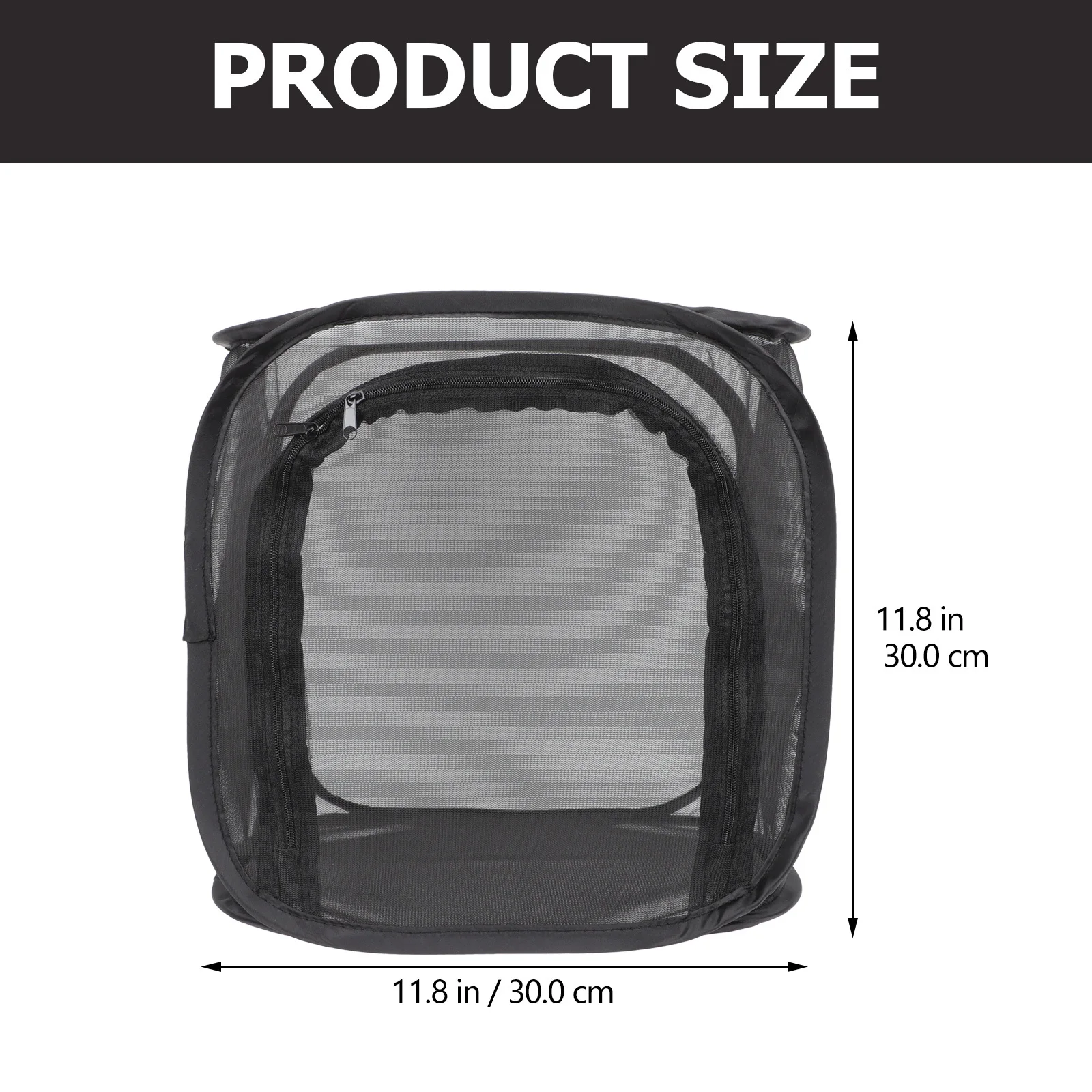 قفص مراقبة الحشرات، قفص بوليستر شفاف قابل للطي ومحمول وجيد التهوية