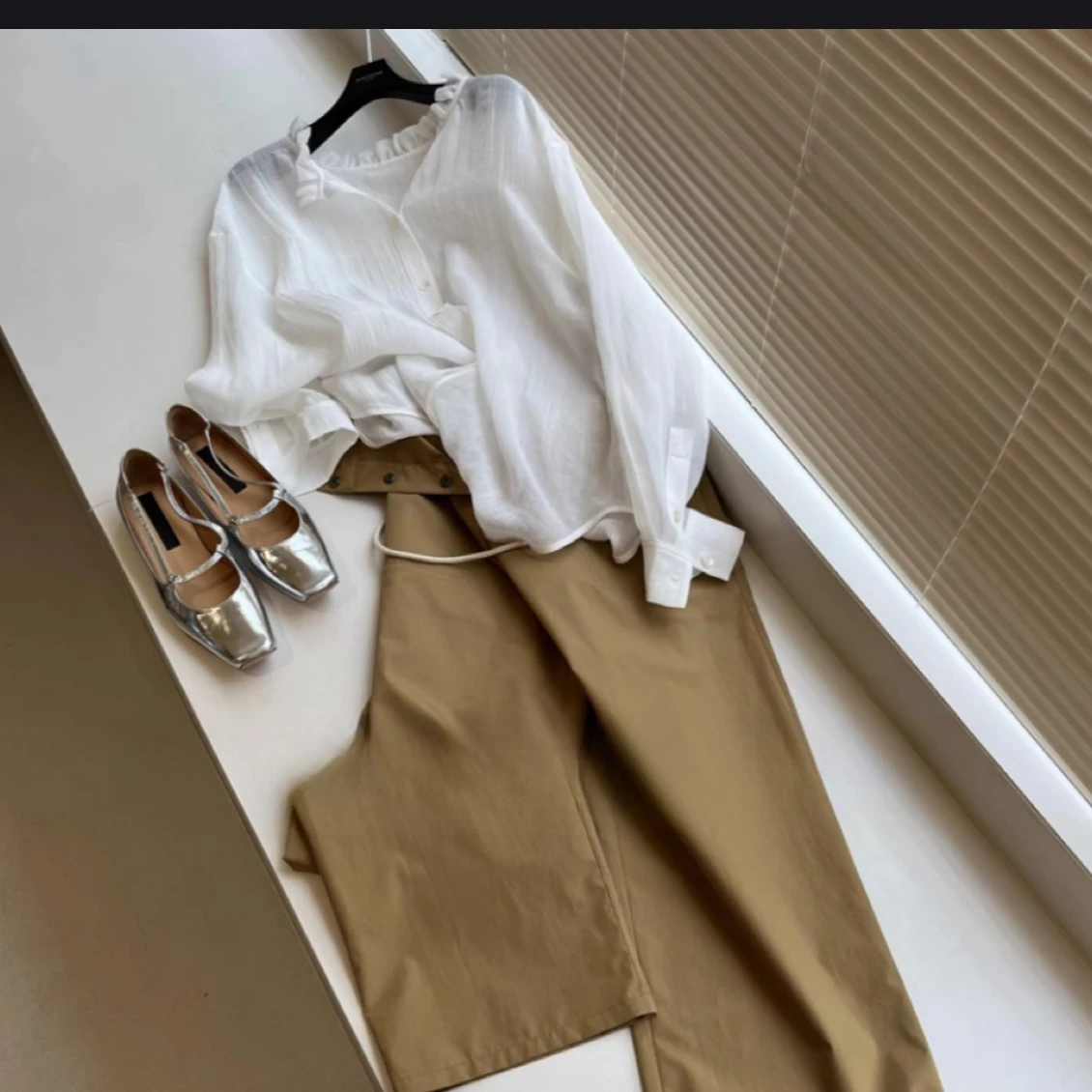 ฤดูใบไม้ผลิและฤดูร้อนกางเกงทํางานลําลองอเนกประสงค์ผ้าฝ้ายกางเกงเชือกสีกากีลําลอง