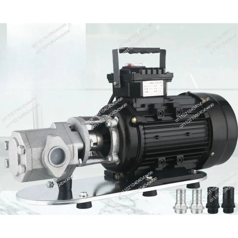 WCB Portable Self-priming Electric Oil Pump Oil Gear Pump Edible  Gear 220v380V