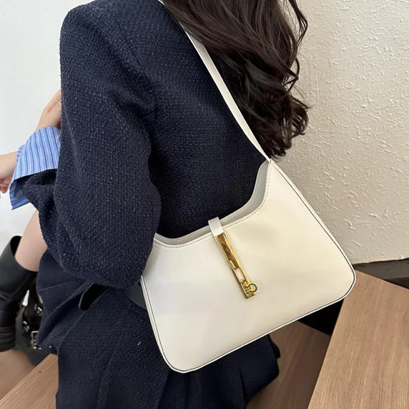 Autumn And Winter New Texture Handheld Underarm Versatile Fashion Shoulder Bag