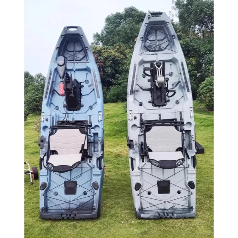 

Single-person Pedal-powered HDPE Kayak The Top Choice for Recreational Paddling and Fishing Enthusiasts on Lake and Coastal Area