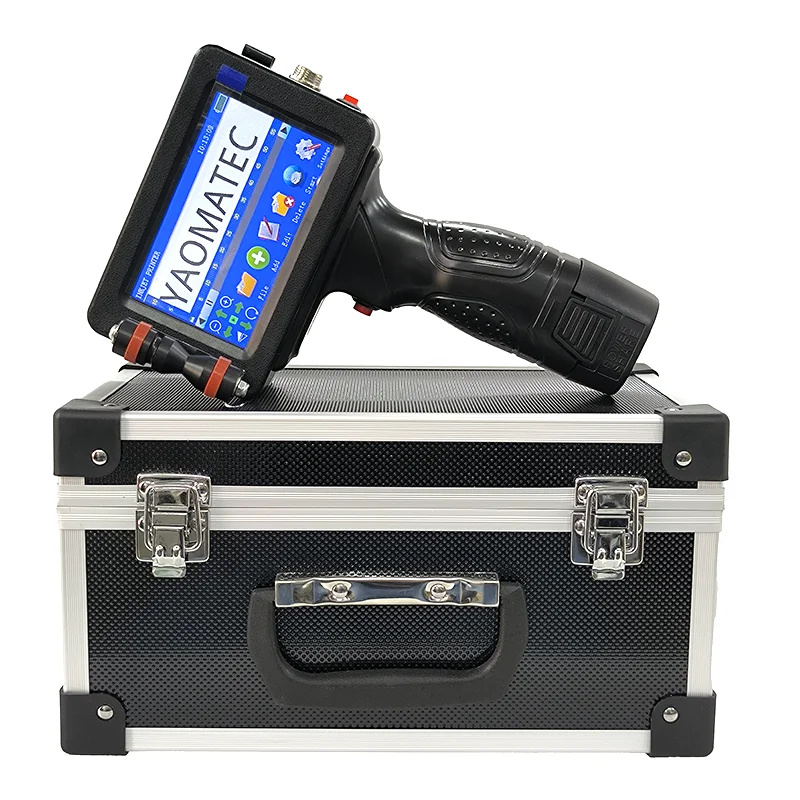 

YAOMATEC 12,7 мм изображение изображения QR-код серийный номер портативная маска онлайн-принтер ручной струйный ручной термоструйный принтер TIJ