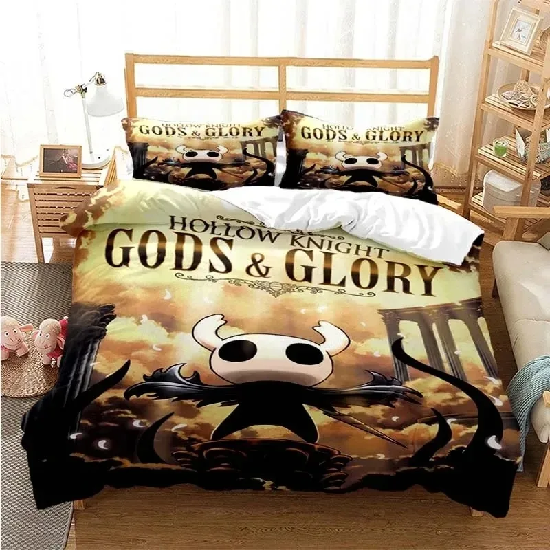 New Hollow Knight Fashion 3D Digital Printing Bedding Set Duvet Cover Comforter Bed Single Twin Full Queen Youth Girl Boys Gift