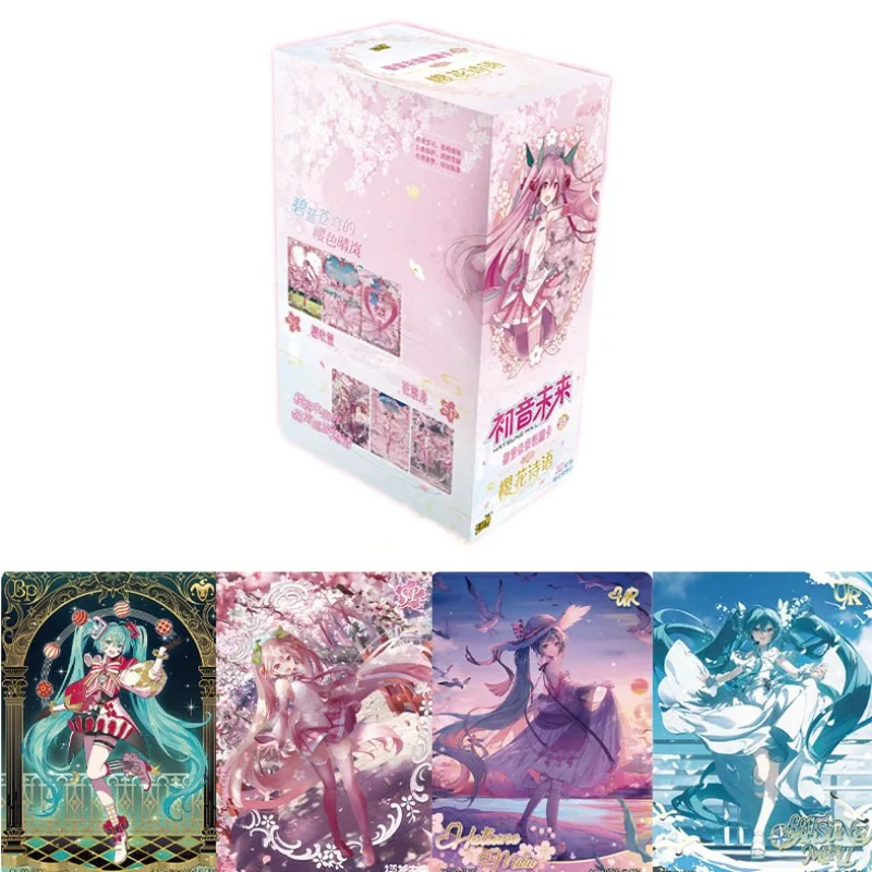 kayou-hatsune-miku-cartes-premier-glimpse-pack-serie-5-cerisier-fleur-poesie-collection-carte-anime-theme-cadeaux-de-vacances-jouets