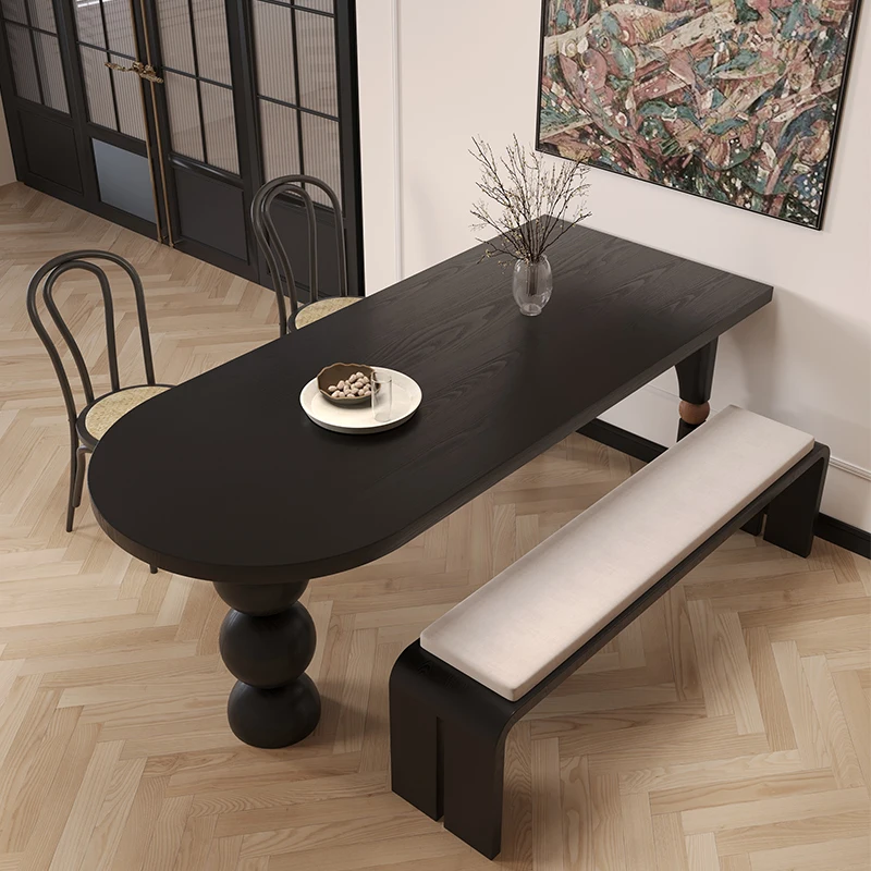 

Minimalist Space Saving Dining Table Vintage Premium Aesthetic Elegant Dining Tables Style Italian Tavolo Living Room Furniture