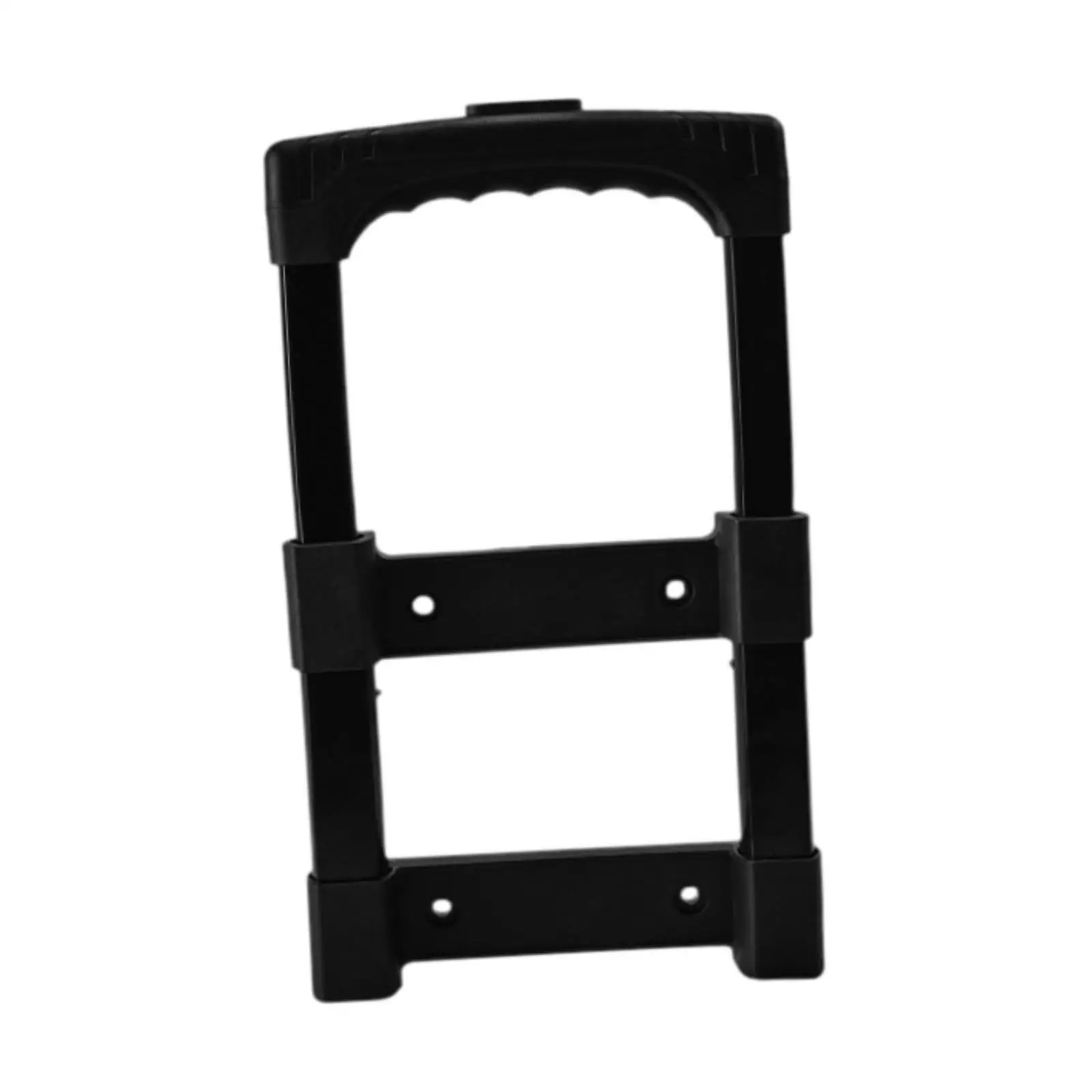 

Travel Suitcase Telescopic Handle Sturdy Easy Installation Black Strong Load