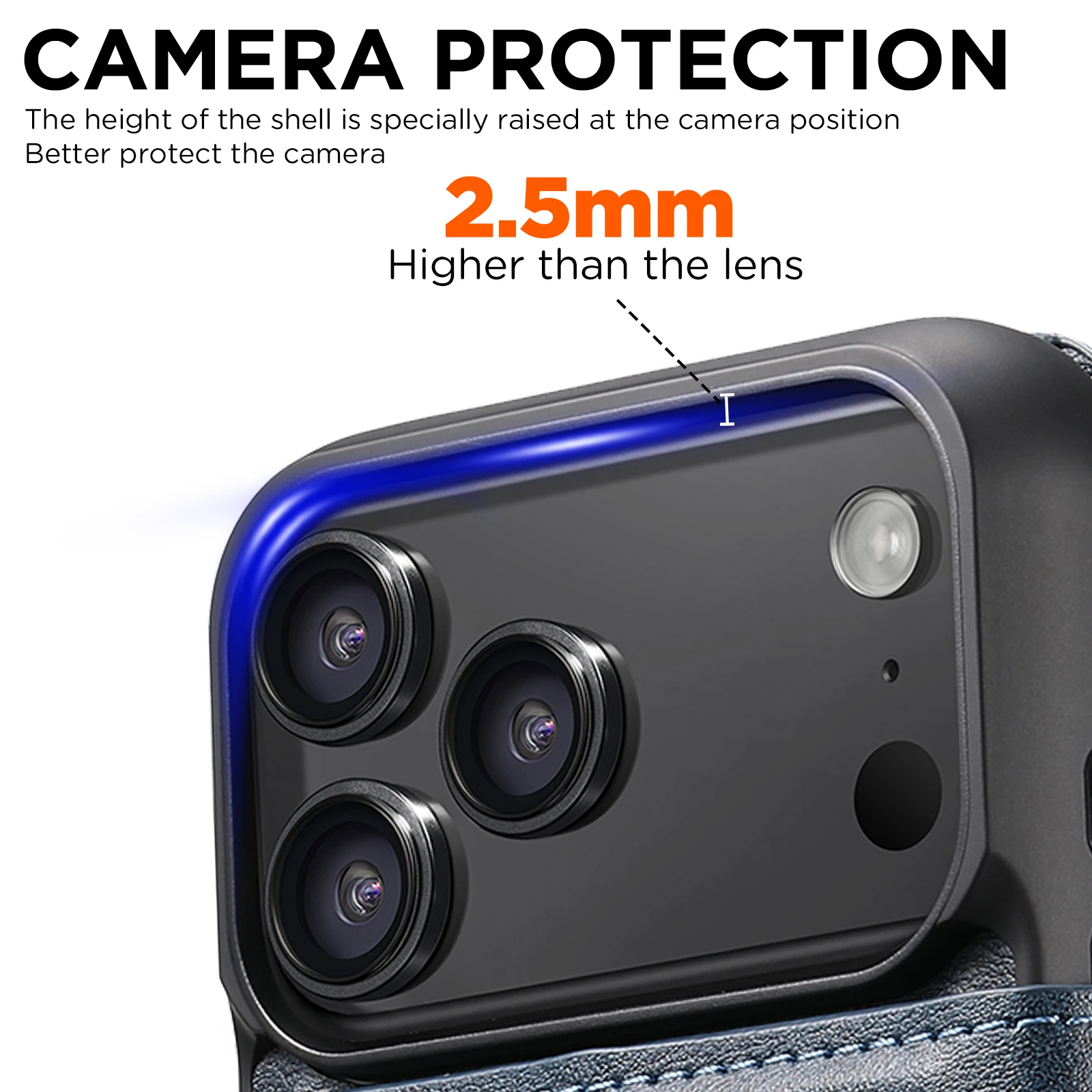 SUTENI Kunstleder Kabelloses Ladegerät Kartenhalter Ständer Brieftasche Magnetische Klapphülle Handyhülle für iPhone 18 Pro Max 17 16 15 14 – Detail 40