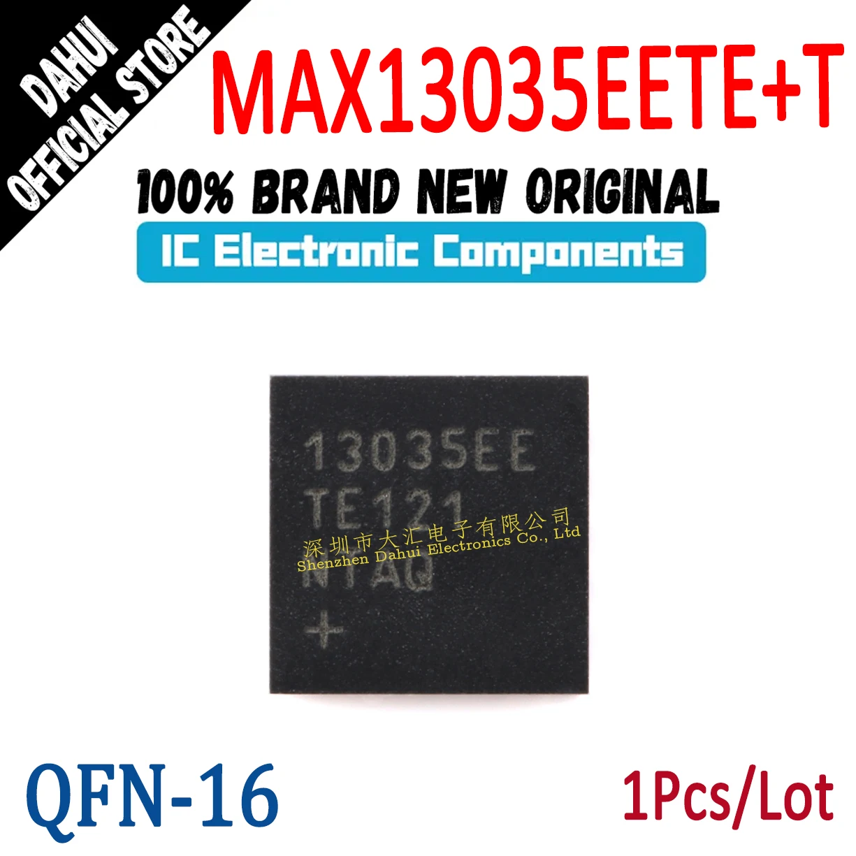 

MAX13035EETE+T MAX13035EETE 13035EETE QFN-16 Logic Level converter chip IC new original