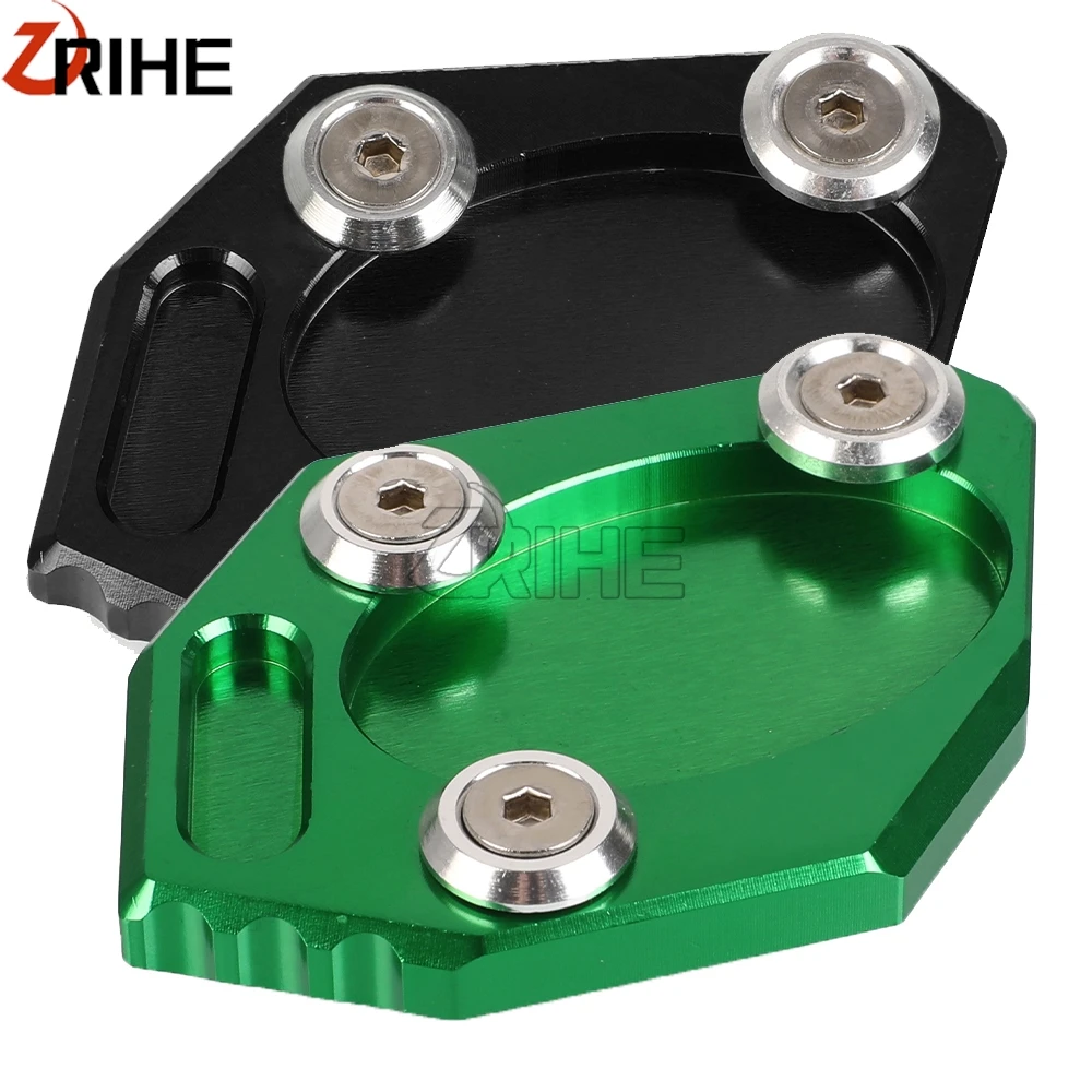

For Kawasaki ER-6n 2012-2017 Motorcycle CNC Kickstand Foot Side Stand Enlarge Extension Pad ER-6N 2013 2014 2015 2016 ER6N Er-6n