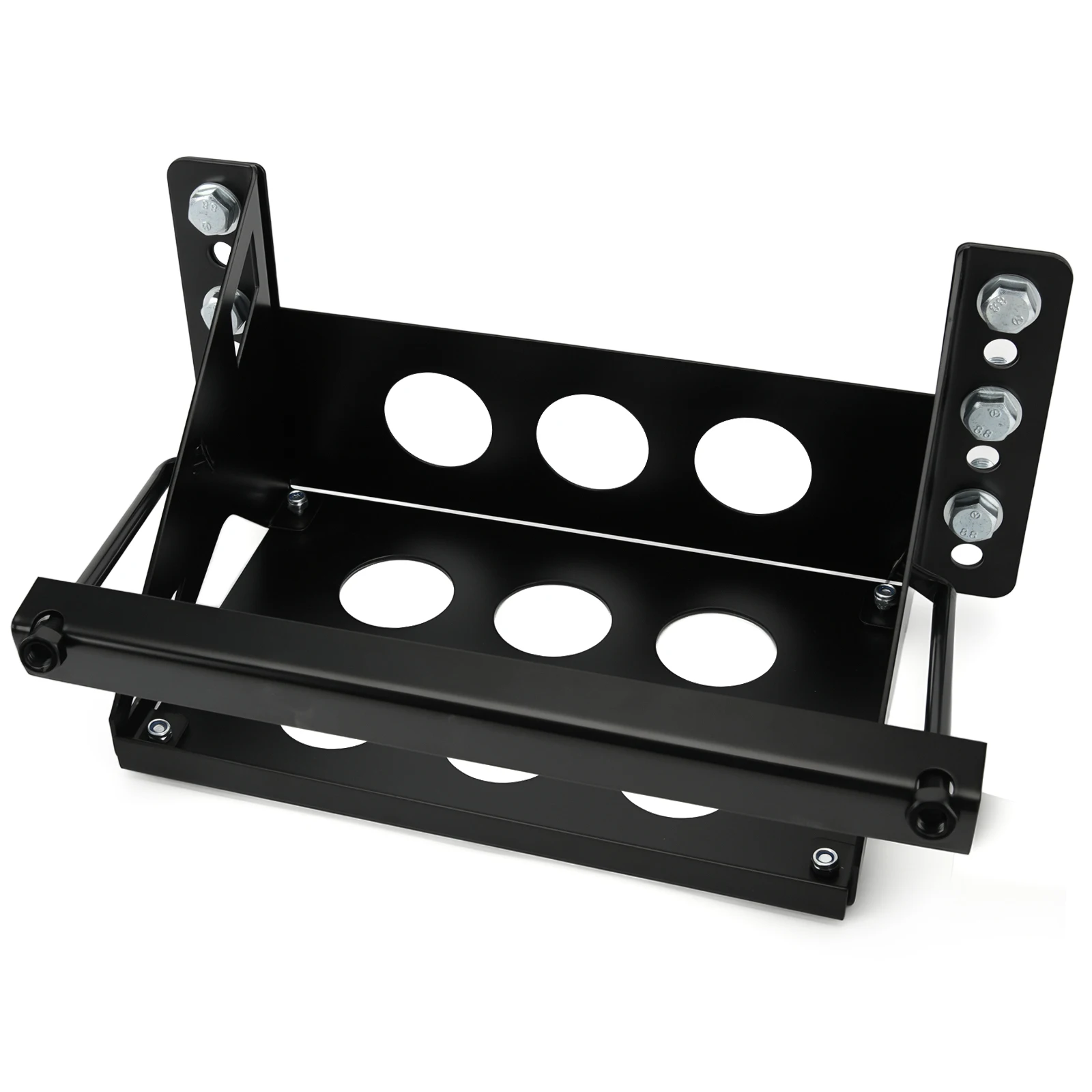 

Металлический стальной кронштейн для монтажной коробки для аккумулятора с регулируемыми болтами