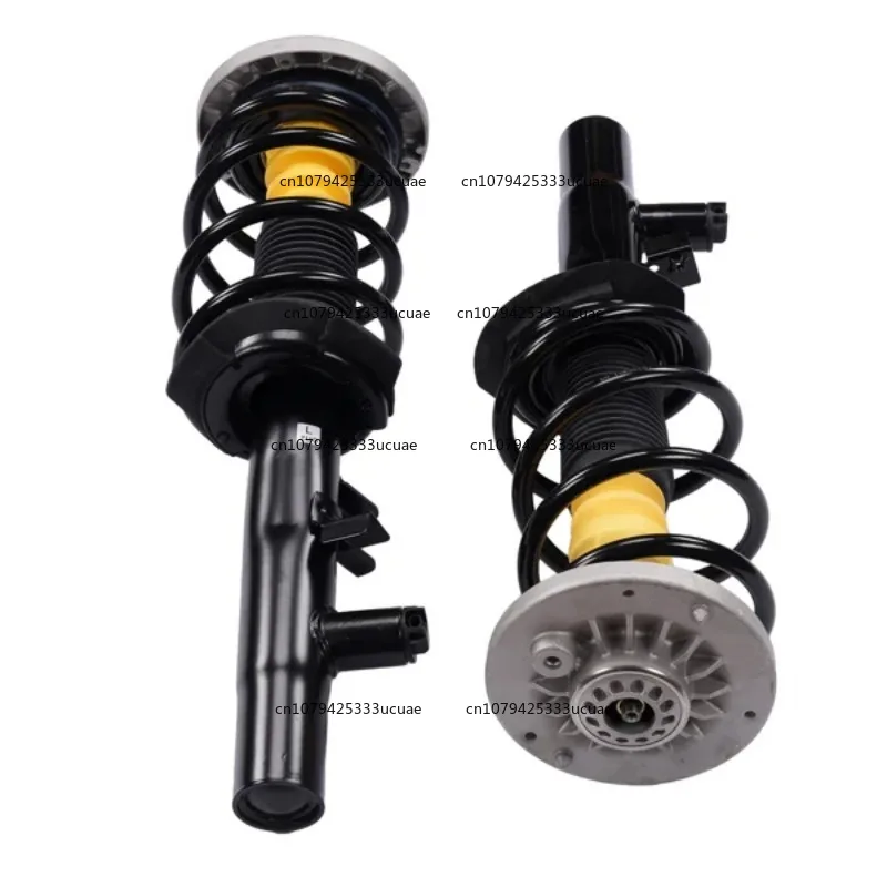 2-Piece front shock strut assembly with EDC for  X3 F25 (2011-2017), X4 F26 (2015-2018),part numbers 37116797026 and 37116797025
