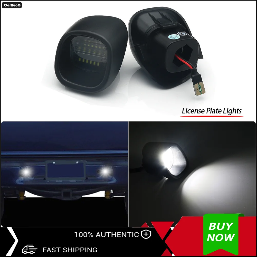 

For Chevrolet Blazer S10/GMC Jimmy Sonoma 2Pcs Ultra Bright LED License Plate Lights
