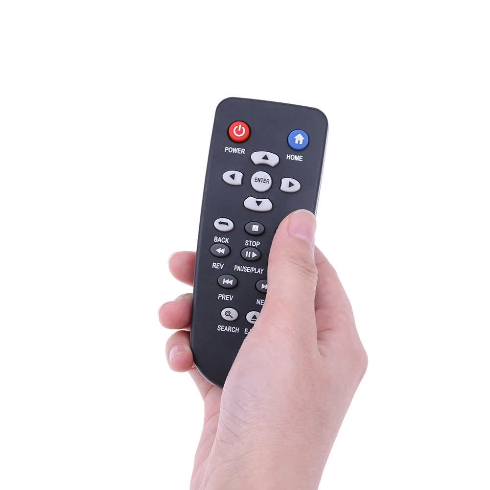 Practical HD Player Remote Control Battery Powered HD Player Controller Replacement Parts for Western Digital WD TV Live Plus