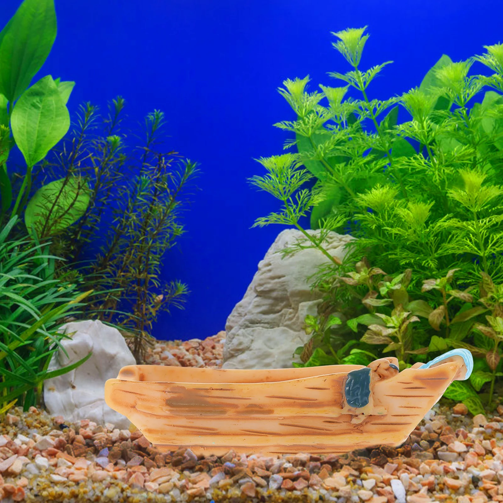 

10Pcs Mini Boat Ornaments Small Resin Decorations for Mini House Garden Desktop Decor Micro Landscape Ornament