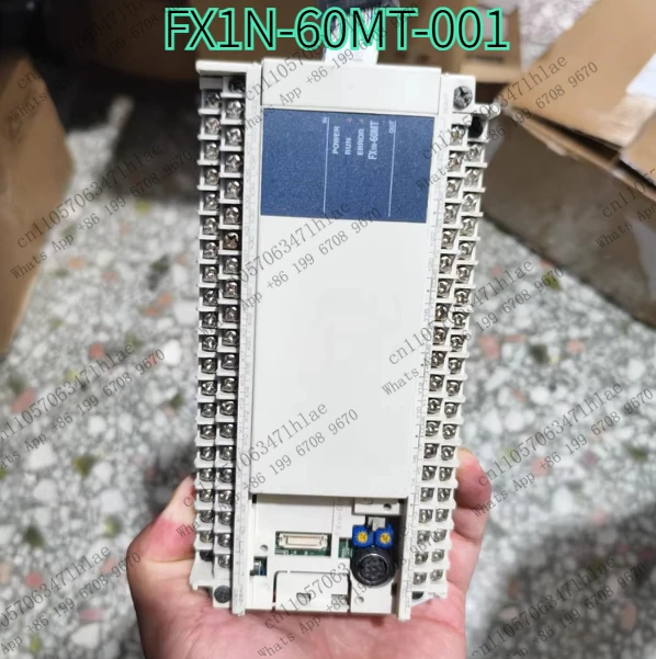 PLC FX1N-60MT-001, photographed in kind, fully functional, tested OK