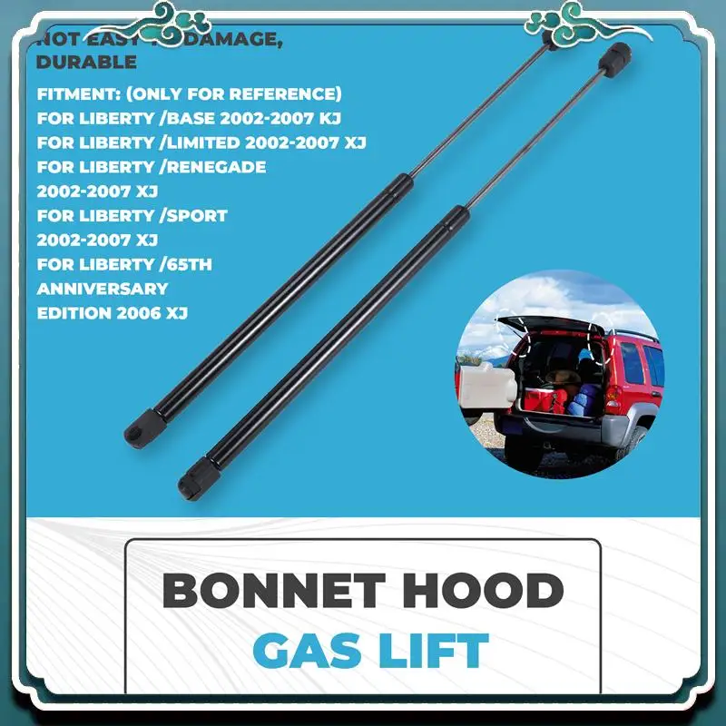 

ABTU-2Pcs Window Lift Supports Struts 55360171Aa 55360171Ab 55360171Ac 4365 For Jeep Liberty Kj 2002 2003 2004 2005 2006 2007