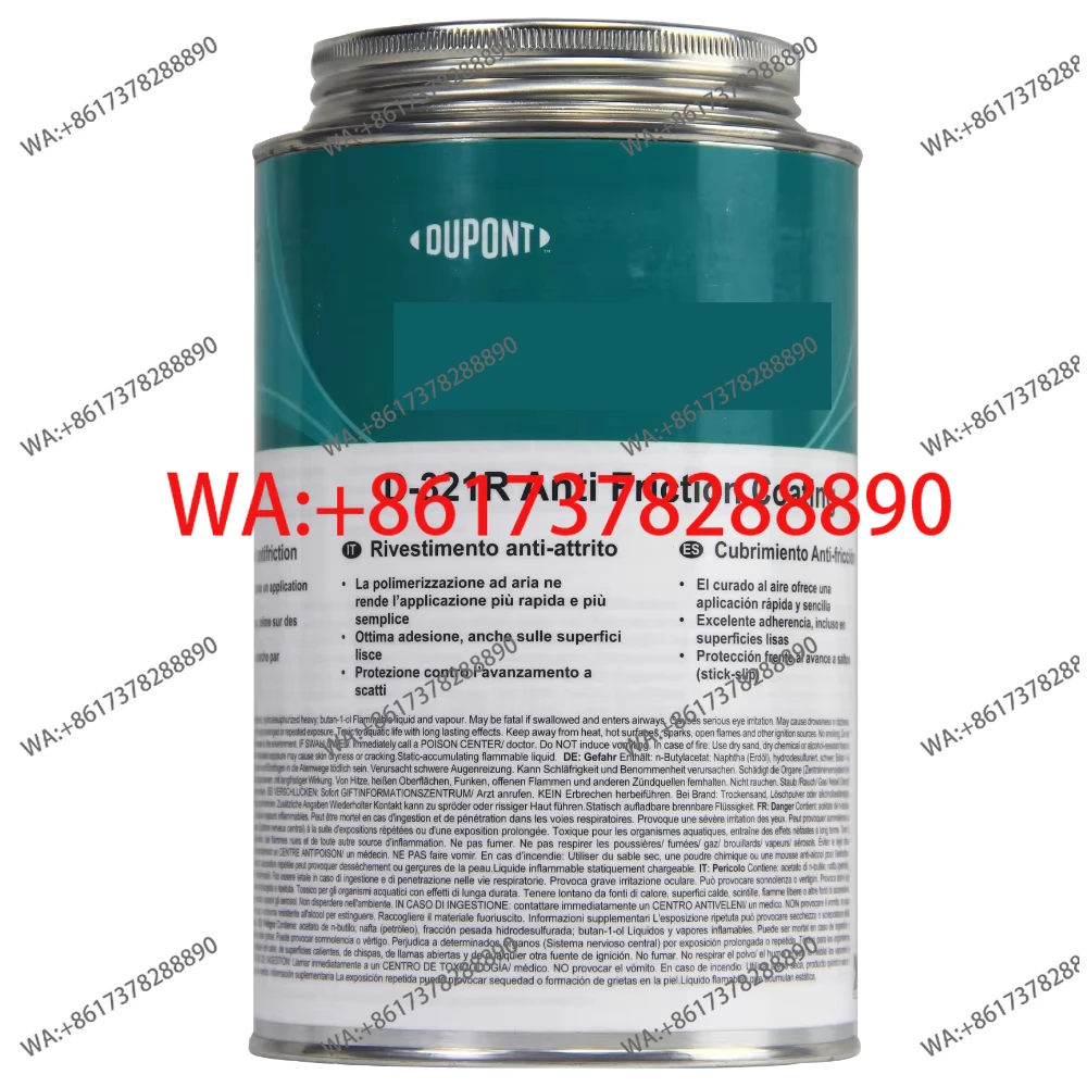 Molykote D-321 R Revestimento Antifricção 1kg Tanque Lubrificante de Filme Seco e Revestimento Permanente Original Genuíno